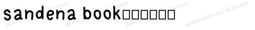 sandena book字体转换